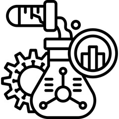 Corrosive Icon Vector Element