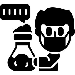 Chemical Icon Vector Element