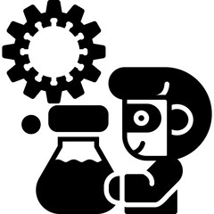 Research Icon Vector Element