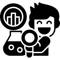 Problem Solving Icon Vector Element