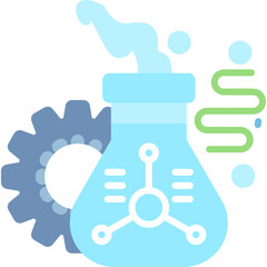 Obraz premium Compound Icon Vector Element