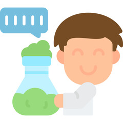 Chemical Icon Vector Element