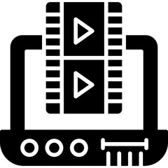 Screen Icon Vector Element