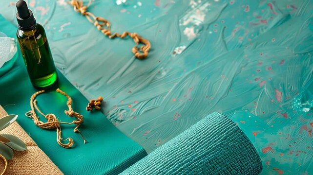 Goldm&uuml;nzen und Schatz auf einem blauen Hintergrund