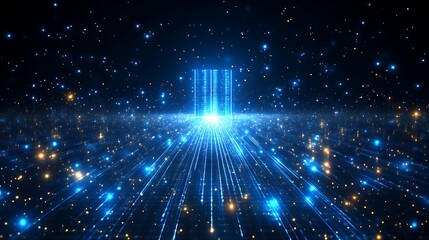 Cosmic Data Stream for Digital Pathway.