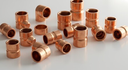 Copper Pipe Fittings  Connections