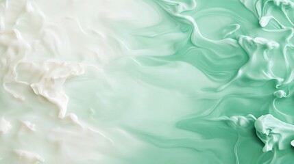 Obraz premium Creamy, swirling, gradient, milk-like texture