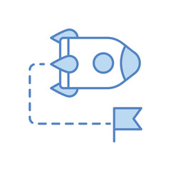 Realization vector icon