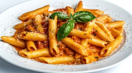 Delicious Penne Pasta with Creamy Tomato Sauce, A Culinary Delight