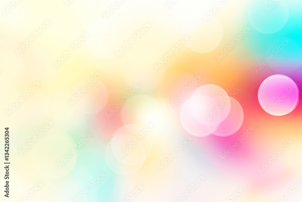Canvas Prints easter abstract colorful background blur
