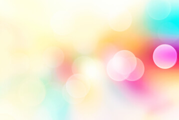 Easter abstract colorful background blur