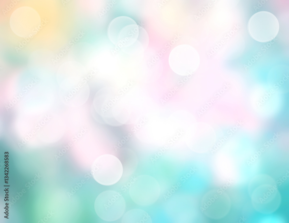 Canvas Prints easter abstract background with bokeh