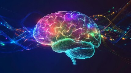 The Vibrant Human Brain: A Symphony of Neural Pathways and Cognitive Processes