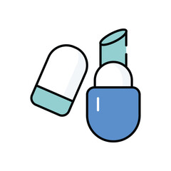 Lipstick vector icon stock illustration