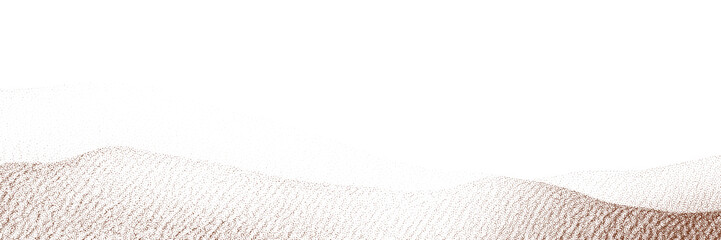 Fototapeta premium Chocolate and coffee powder, scattered cocoa on a light background. Particles of earth and dust. Brown sand texture.Top view of the cake.
