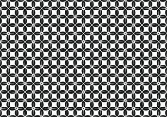 black and white seamless pattern
