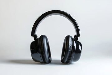 Industrial style earmuffs mock-up showcasing sleek and modern design for sound protection