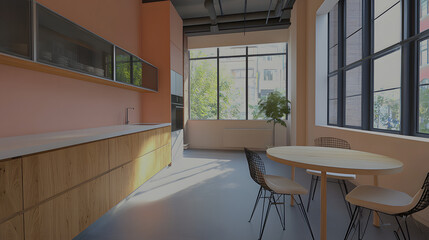 Modern Kitchen Design: Sunlight, Wood, Style