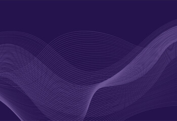 Abstract background with wavy lines. Vector illustration for your design.