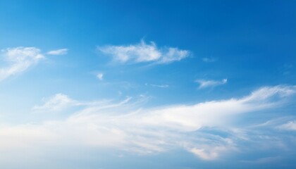 blue sky with clouds