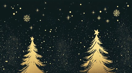 a classy poster for a Christmas nightclub event