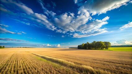 Obraz premium field of wheat