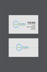 New Creative and modern business card template 
