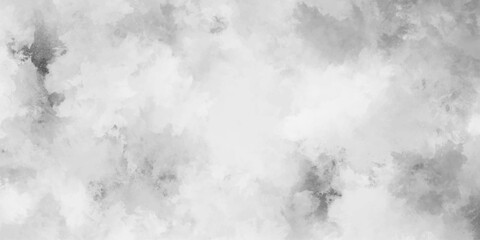White and gray grunge wall and smoke, cloud texture. gray smoke and fog design texture overlays. hand painted vector on watercolor texture. white paper texture and gray wall background.