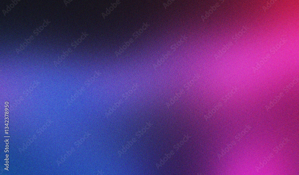Sticker blue yellow noise effect gradient texture grainy background