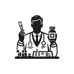 Pharmacist Vector (3).eps