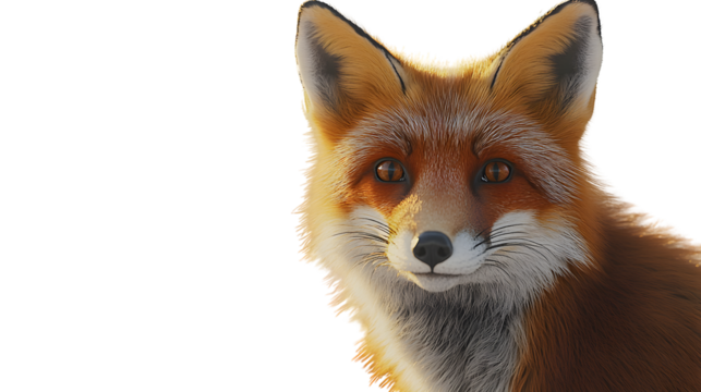 Red Fox Portrait Wildlife Animal Close Up Furry Mammal Nature Photography