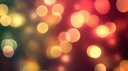 Obraz premium Soft Colorful Bokeh Background for Festive and Creative Designs