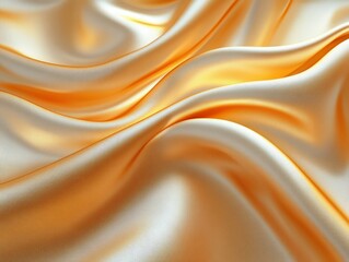 Fototapeta premium Luxurious satin fabric in soft pink tones with elegant ripples