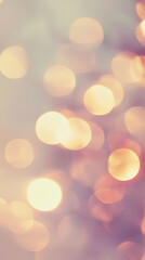 Obraz premium Bokeh Blurred Lights Background: Soft, Shimmering Glow for Festive and Mystical Atmosphere