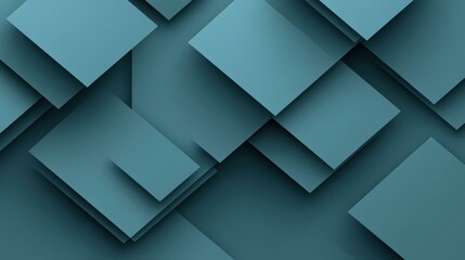 Obraz premium A sleek vector design featuring a blue background and dark shadowed rectangles, perfect for presentations and banners.