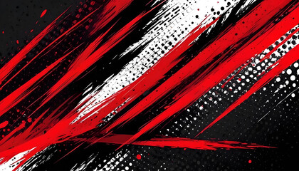 abstract red and black grunge splash background