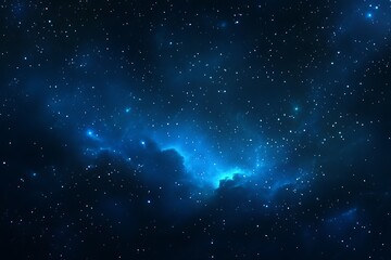 Fototapeta premium Mysterious and captivating deep space scene with gas clouds and countless stars in the cosmos : Generative AI