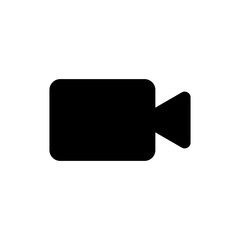 simple and attractive video camera button icon