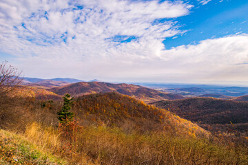 autumn in the mountains