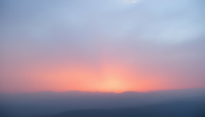 Obraz premium Serene Sunset Landscape Peaceful Sky Dramatic Colors Nature Photography Background