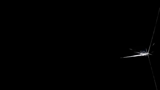 Blade of Light Slices Through Space