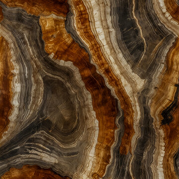 a deeply grooved, ancient petrified wood texture with a fossilized appearance. The surface should have a mix of stone-like rigidity and wood grain patterns