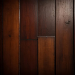 Fototapeta premium a distressed mahogany wood texture, with rich, reddish-brown hues, deep grains, and slight scuff marks that give it a vintage, aged feel.