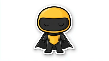 Transform any space with a colorful superhero cartoon sticker that brings joy and excitement to kids and the young at heart.