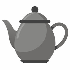 teapot isolated on white background