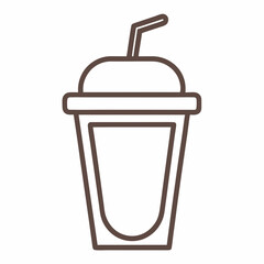 trash can isolated on white