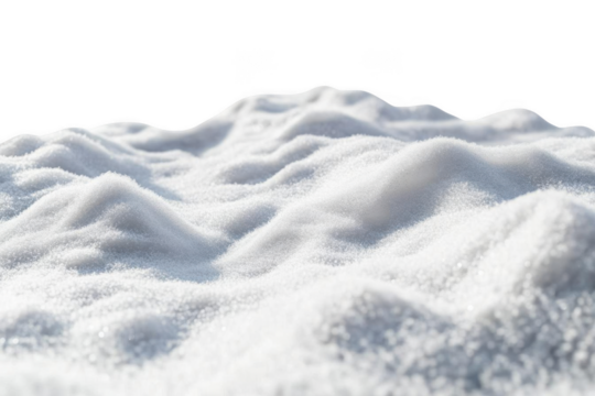 Snow surface texture.