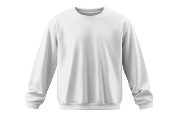 White sweatshirt mockup.