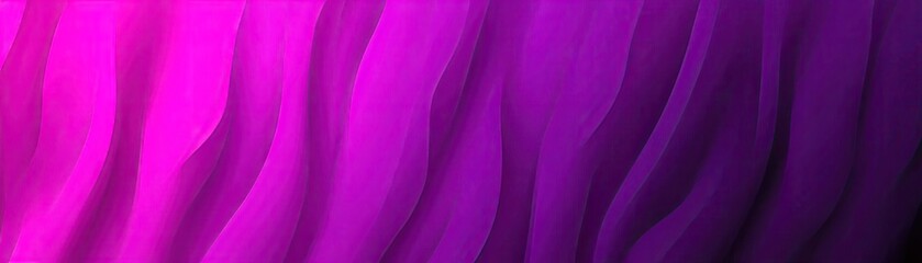 Obraz premium Vibrant purple fabric folds, texture, abstract background