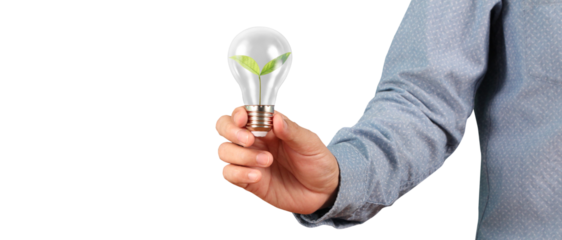 Innovative energy solutions eco-friendly technology business setting indoor environment close-up viewpoint sustainability concept